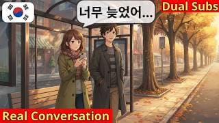 Subway & Bus Travel #1 | 10 Short Korean Conversations | Beginner Korean | A1-A2-B1